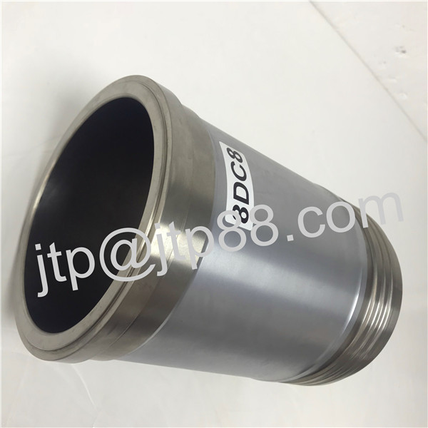 Yanmar 4TNE98 4D98E Auto Body Parts Cylinder Liner Sleeve STD 98mm Boron Alloy Material