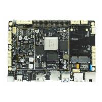EMMc 16GB RK3399 a enfoncé les pixels multi de l'interface 500W d'USB de la Manche de panneau de Linux