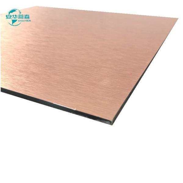1220mm Width 3mm Aluminium Composite Panel Construction Materials TUV