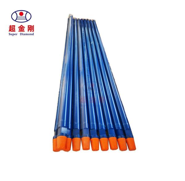 Forging DTH Drill Rig Drill Pipe 1.5m 2m 3m 4m 5m Length 76mm 89mm 114mm Diamether Pipe with ISO 9001 2000 Certification