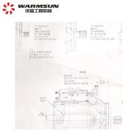 Piston P3145L00C1C30TA30V50S1B1E de pompe au plongeur 60323239 pour SANY Crane For Parker Pump