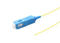 SC UPC Sm 9/125 0.9mm Fiber Optic Pigtails G657A1 LSZH