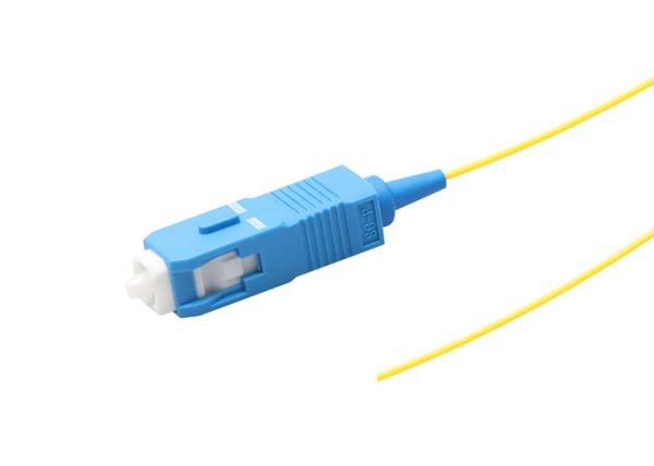 0.9mm G657A1 Fiber Optic Pigtail 1M Singlemode Fiber SC UPC Pigtail