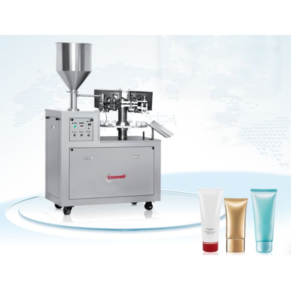 Aluminum Semi Automatic Tube Filling Sealing Machine for Hair Dye Cosmetic