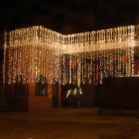 Luzes exteriores da corda do bulbo de Dimmable 30lm da decoração do Natal