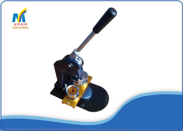 Manual Button Badge Making Machine Low Cost With 32 MM Round Mould