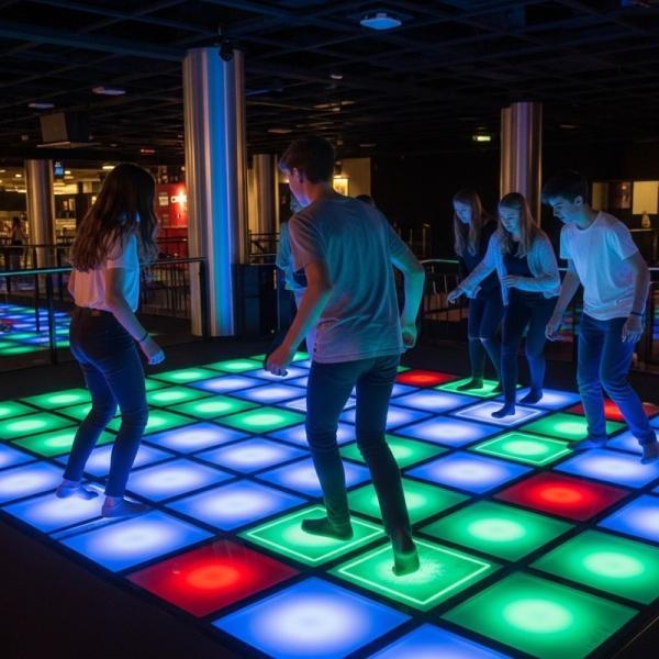 Interactive LED Floor Games - Ultimate Immersive Gaming Experience