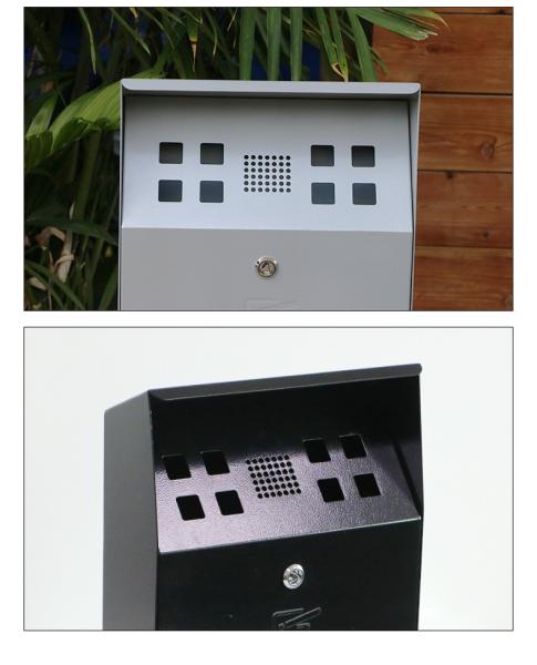 Stainless Steel Wall Mounted Dustbin Customized Wall Hanging Dustbin