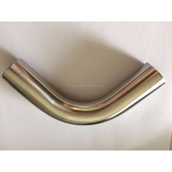 Сварное соединение 25 мм * 1,5 мм 90 градусов локтевой выхлопной трубы из нержавеющей стали 304 материала для промышленного