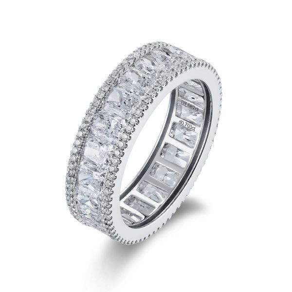 Замужество Свадьба Вечное кольцо Лаборатория выращенных бриллиантовых колец Лаборатория создания цветных бриллиантов