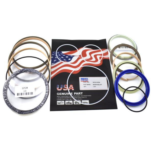 High-Performance SK210 Boom Seal Kit for Kobelco Excavator  Hydraulic Cylinder Repair Seals