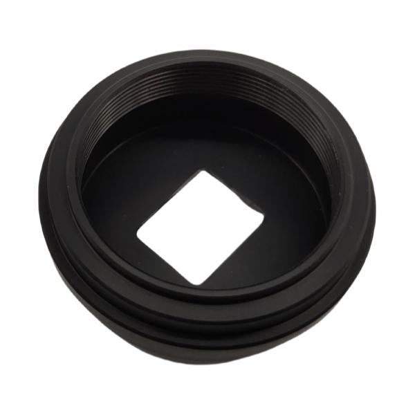 Servicios de mecanizado CNC de aluminio de precisión con negro anodizado de alto brillo