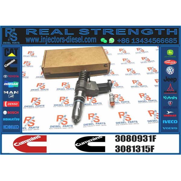 Partidas de maquinaria de construcciónInyector de combustible para el motor diesel N14 3080931F 3087558F 4307795 6087807 para el motor diesel CUMMINS