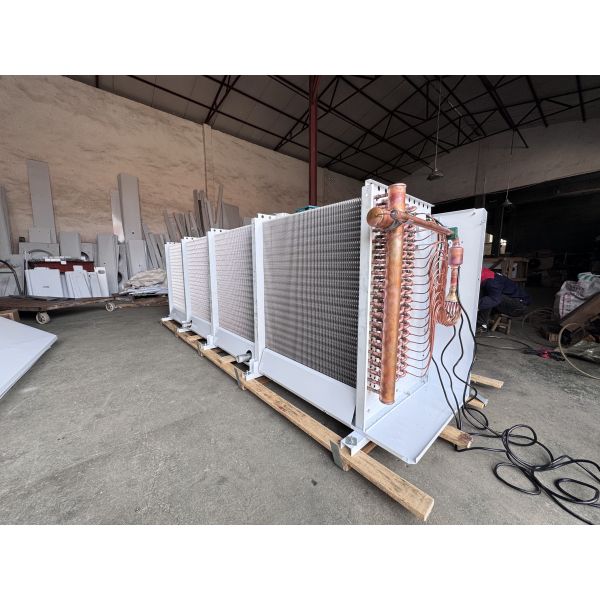Customized OEM High Efficiency Air Cooler with Fin Tube Evaporator for Cold Room Vegetable Food Beverage Storage 1 Year Warranty