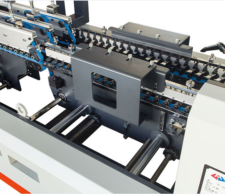ИСО ДЖХ-850 машины Gluer скоросшивателя коробки 4 коробок наговора автоматической высокоскоростной