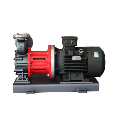 Corrosion Chemicals Industrial Magnetic Driven Pump With Magnet Coupled Drive And Totally Enclosed Fan Cooled Motor