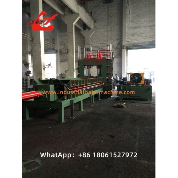 8000kN Gantry Shear 270kw With Higher Cutting Force For Reducing Scrap Processing Cost In Metal Recycling Plants