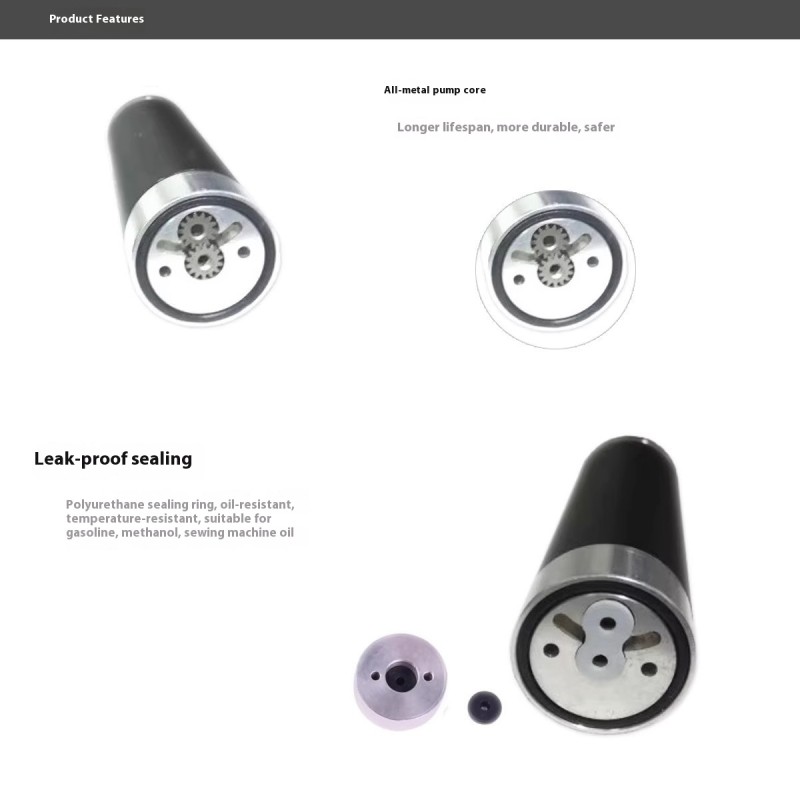 Spark Electric Mini Water Pump Model DLE OS Forward Reverse Gear Oil Pump for Aircraft Gasoline Engine Metal Material