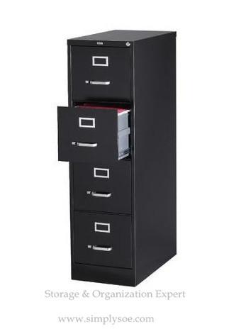 4 armários de arquivo vertical Lockable coloridos modernos do metal das gavetas para o arquivo de suspensão do tamanho ofício