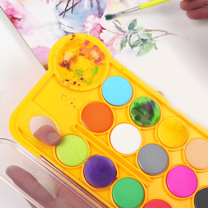 8 Color High Quality Wear Well Mini Milk Watercolor Paint Set