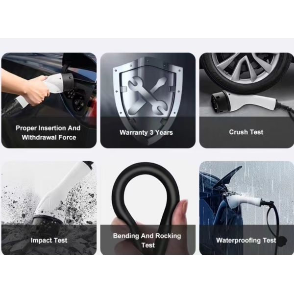 Electric Vehicle Charging Cable for BYD General Purpose Vehicle in Customized Color