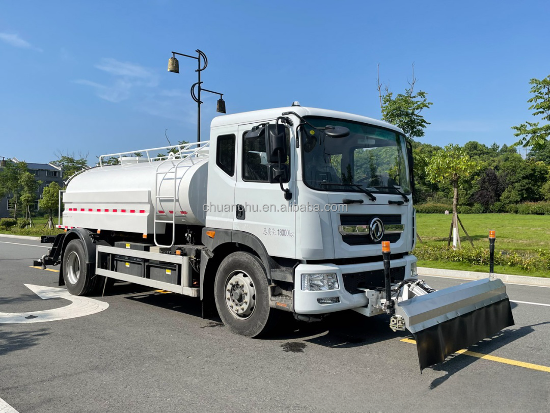 Camion à pulvérisation de brouillard d'eau purement électrique pour l'aménagement paysager et l'efficacité énergétique