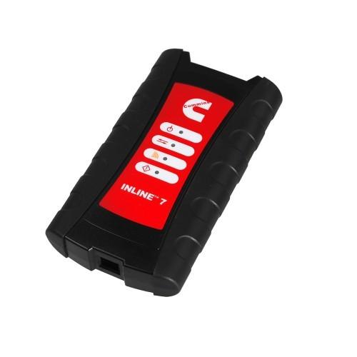 Cummins INLINE 7 dados resistentes de Reflash da ferramenta diagnóstica de adaptador de ligação de dados, leu & escreveu o ECU