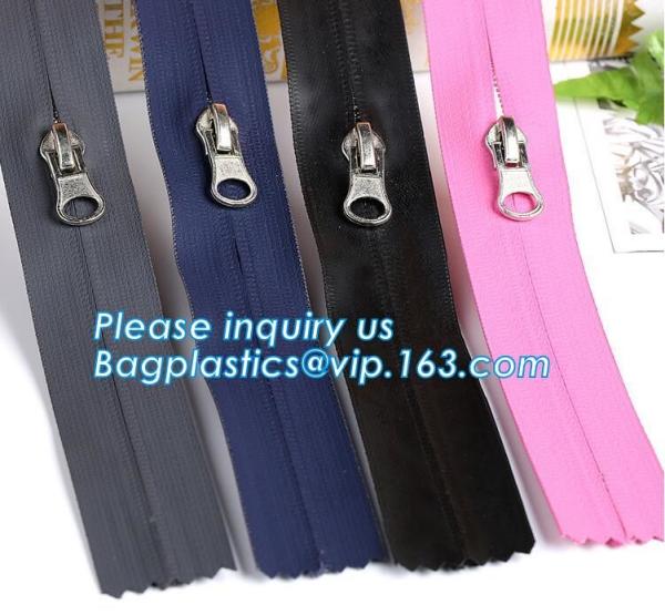 3#,4#,5#,6#,7#,8#,9#, 10#,12# Nylon Zipper, rubble zipper, PU zipper, YKK Open End Nylon Waterproof Zipper