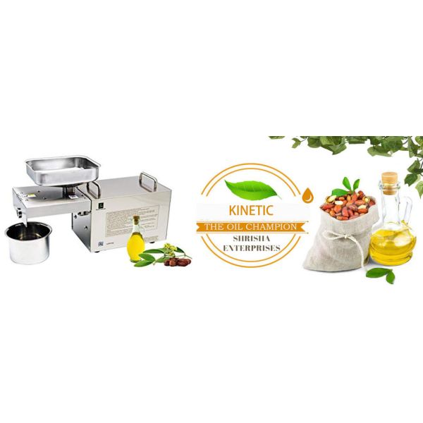 Uganda Sesame Oil Making Machine with 2-3kg/Hour Capacity and 304 Stainless Steel Material
