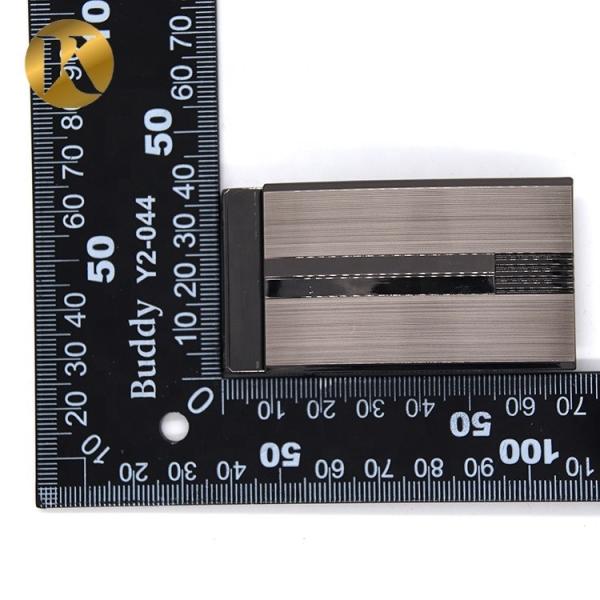 Wenzhou KML High Quality Custom Fashion Metal Pin Type Reversible Belt Buckle