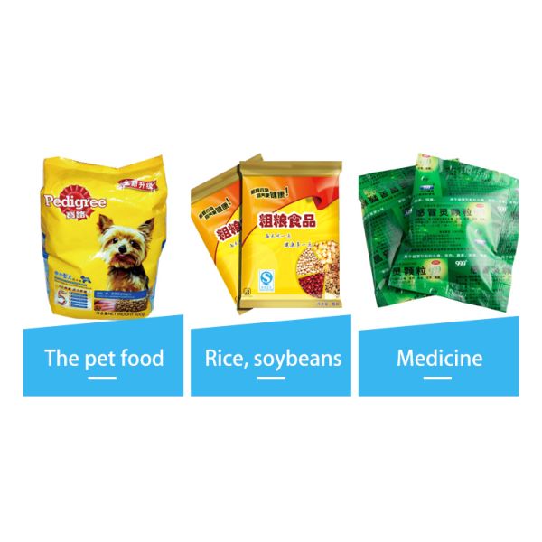 Multi-heads Weigher Packaging Machine with Film Material POPP CPP VMCPP BOPP PE PET AL NY