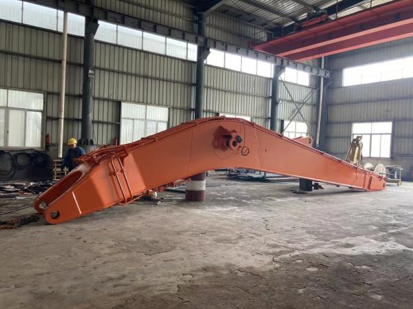 Excavator Long Reach Arm Hitachi 1200 Excavator Extension Digger Boom Stick Q355B Material 35 Meters