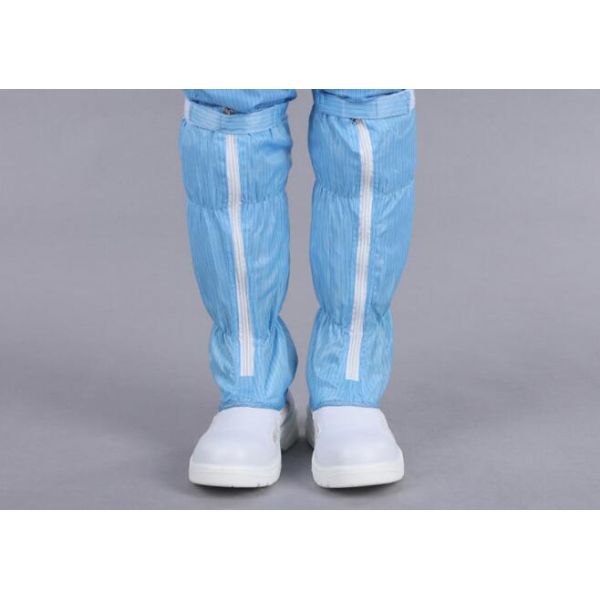 Голубые пылезащитные ботинки безопасности Pvc единственные статические неконсервативные   Материал PU