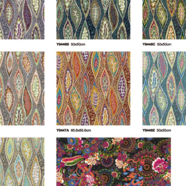 Wall to Wall Luxury Axminster Carpet for Hotel Total Weight 3kg/sqm and Cut Pile