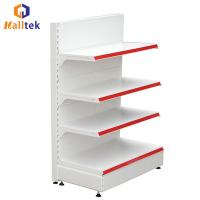 Venda Quente Metal Branco Display Personalizado Estante de Supermercado