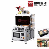 200 graus SUS304 almoçam Tray Sealing Machine Semi Automatic