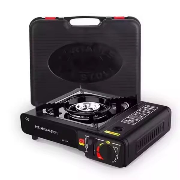 Factory Wholesale Outdoor Mini Camping Portable BBQ Kitchen Picnic Cooker Butane Travel Cassette Gas Stove