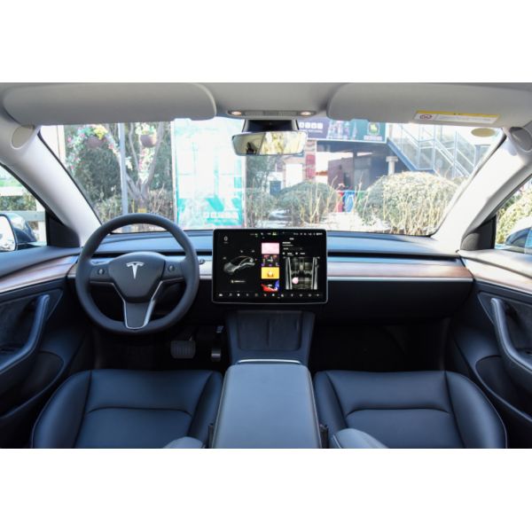 Подержанный автомобиль места CLTC 556km двери 5 версии 4 привода колеса модели 3 Tesla задний электрический