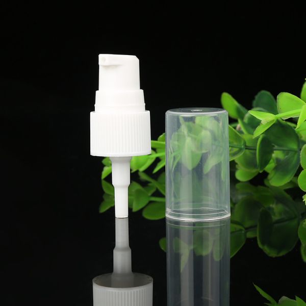 Clear Full Cover 20mm Lotion Pump Polypropylene Plastic Bottle Pump