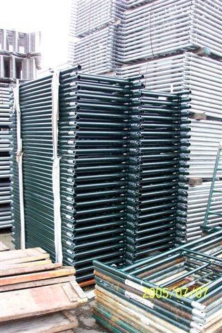 Powder Coated Steel Scaffolding Frame System For Construction