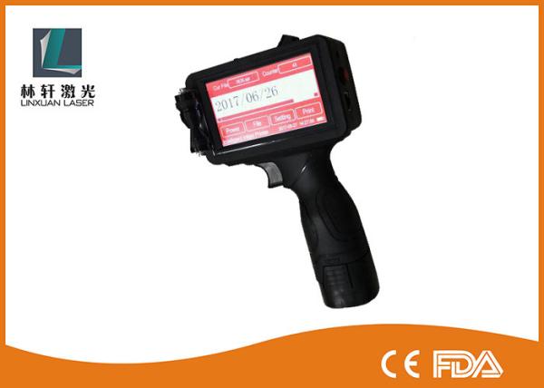 Aluminum Foil Continuous Expiry Date Batch Code Handheld Ink Jet Printer