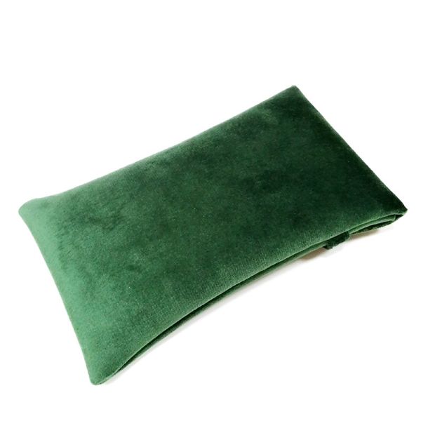 Custom luxury high quality velvet contact lens pouch Jewelry bag