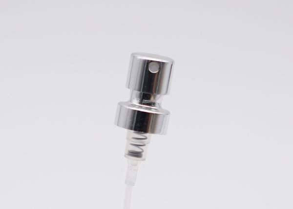 pompe en aluminium argentée de jet de parfum de 15mm avec le chapeau de champignon