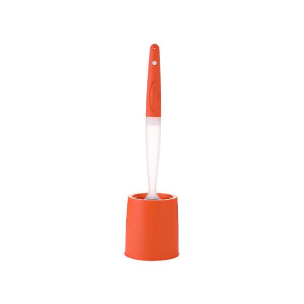 Cabeça Tpr macio do suporte do plástico de silicone da escova de limpeza da bacia de toalete do Oem do banheiro
