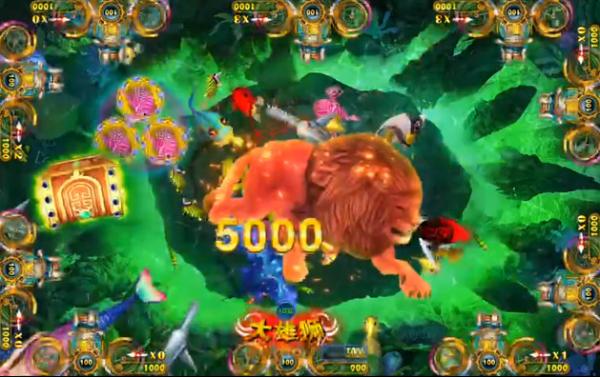 55 Inch 85 Inch Screen Ocean King 3 Fishing Game Machine
