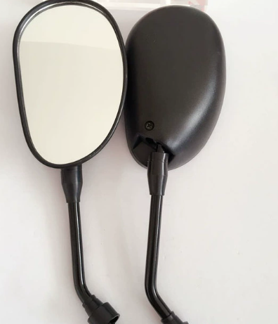HSJ00079 Model Rearview Mirror Compatible with Honda Yamaha Suzuki Motorcycles as Essential Motorcycle Accessory