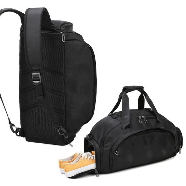Large Capacity Waterproof Gym Duffle Bags Sports Fitness Bag With Shoes Compartment