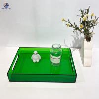 Plateau de stockage acrylique Lucite facile à nettoyer Plateau de stockage acrylique 3 mm d'épaisseur