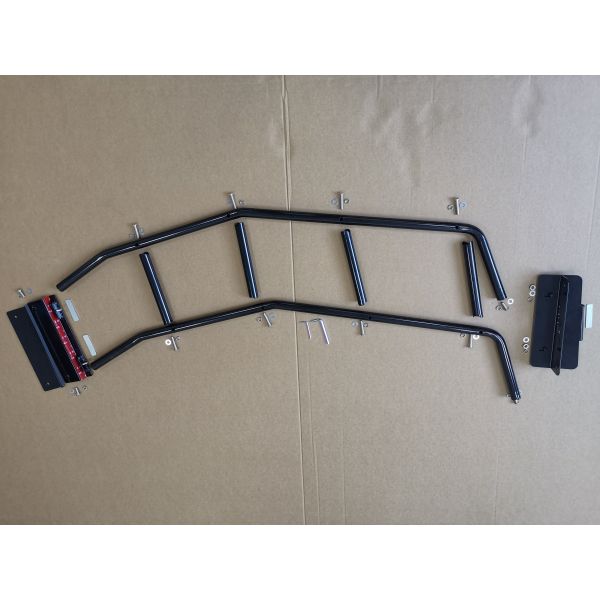 Toyota 4 Runner Black Iron Steel SUV Rear Ladder