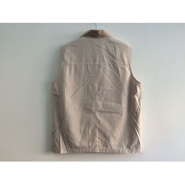Mens classic vest，mens waist coat, gilet, vest in T/C fabric, beige colour, S-3XL, 049